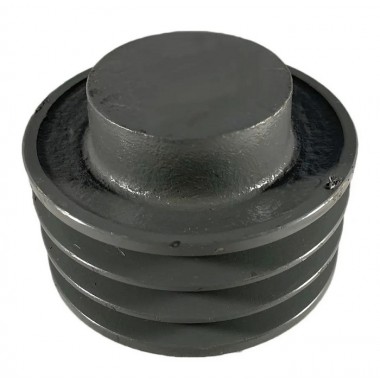 POLIA DE FERRO FUNDIDO 150MM 3 CANAIS PERFIL B PF.150.B.3 MADEMIL