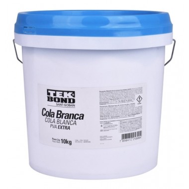 COLA BRANCA PVA EXTRA 10 KG TEKBOND