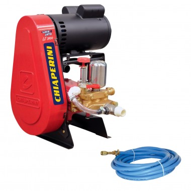 LAVADORA ALTA PRESSÃO MÓVEL 3HP 400 LIBRAS  MONOFÁSICA LAVA JATO MANGUEIRA 3/8 POL.  LJ 3100 CHIAPERINI