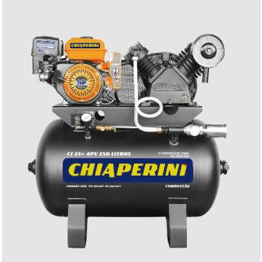 COMPRESSOR 150L MOTOR 7HP GASOLINA 15APV RCH P.E 30043 CHIAPERINI