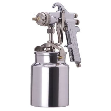 PISTOLA 1,6MM PARA PINTURA COM CANECA DE 1 LITRO ALTA PRODUÇÃO MILENIUM 5 ARPREX