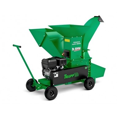 TRITURADOR ORGÂNICO A GASOLINA 15HP 2.400RPM TR-500G TRAPP