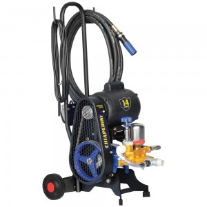 LAVADORA ALTA PRESSÃO 14L/MIN 1HP MÓVEL 10M MANGUEIRA 3/8 110V LJ14L CHIAPERINI