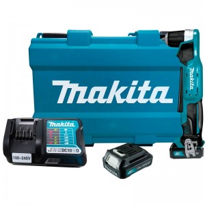 FURADEIRA ANGULAR 10MM 12V VARIÁVEL 2BATERIAS CARREGADOR MALETA DA333DWYE MAKITA