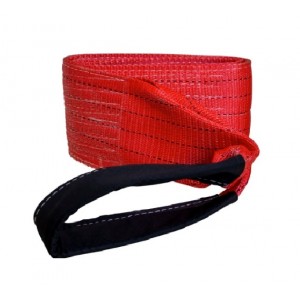CINTA ELEVAÇÃO CARGA 05 TON X 03 MTS X 150MM VERMELHO SLING DUPLO