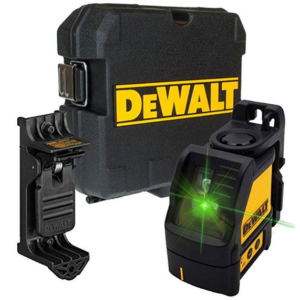 NIVEL À LASER LINHAS VERDES 30 METROS COM SUPORTE E MALETA DW088CG-LA DEWALT