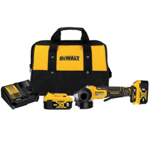 ESMERILHADEIRA 115 - 125MM COM 2 BATERIAS 20V E CARREGADOR DCG413P2-BR DEWALT