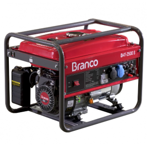 GERADOR DE ENERGIA Á GASOLINA 6,5CV B4T-2500S BRANCO