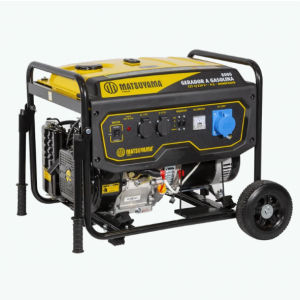 GERADOR À GASOLINA 110V/220V PARTIDA ELÉTRICA 8000 NG MATSUYAMA