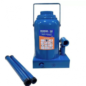 MACACO HIDRÁULICO GARRAFA 50 TONELADAS 465MM R070032 RIOSUL TOOLS