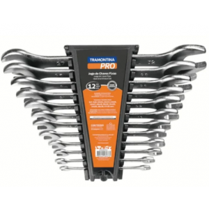 12 CHAVES FIXA DUPLA 6MM A 32MM  44610/312  TRAMONTINA