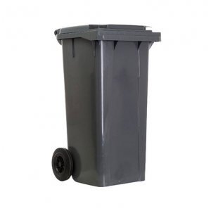 CARRINHO COLETOR DE LIXO 120L OU 58KG C0M PEDAL PRETO 13756 LAR PLÁSTICO