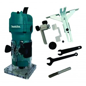 TUPIA 530W 6MM COM FRESA E GUIAS 110V 3709 MAKITA