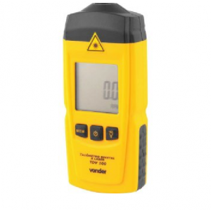 TACÔMETRO DIGITAL A LASER PARA MEDIÇÃO DE RPM TDV 100  VONDER