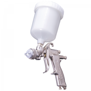 PISTOLA PINTURA BICO AÇO INOX 1,7MM CANECA 600ML MILENIUM HVLP 10191500 ARPREX