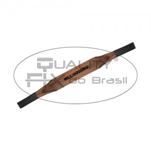 CINTA PARA ELEVAÇÃO DE CARGA 6TONELADAS 5M X 180MM MARROM SLING DUPLO QUALITYFIX
