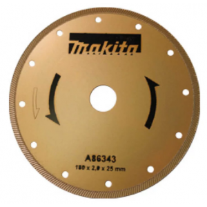 DISCO DIAMANTADO TURBO 180MM X 25MM A-86343 MAKITA